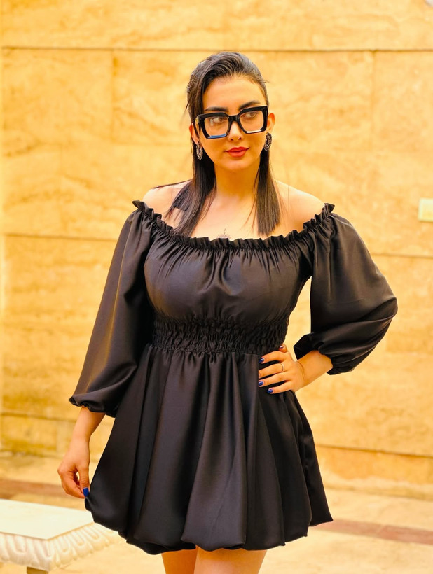 پیراهن ساتن عروسکی